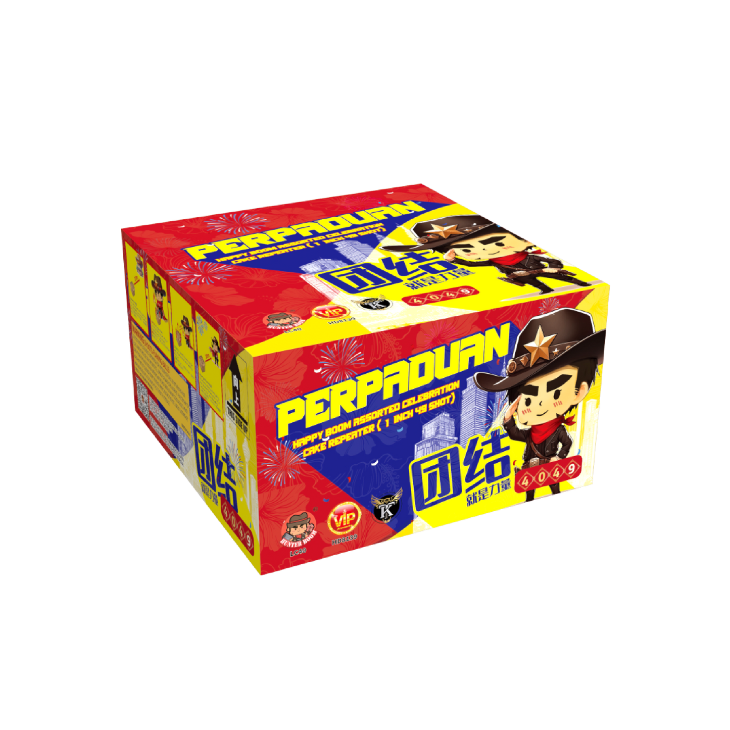 4'' 49 SHOOT CAKE PAPER